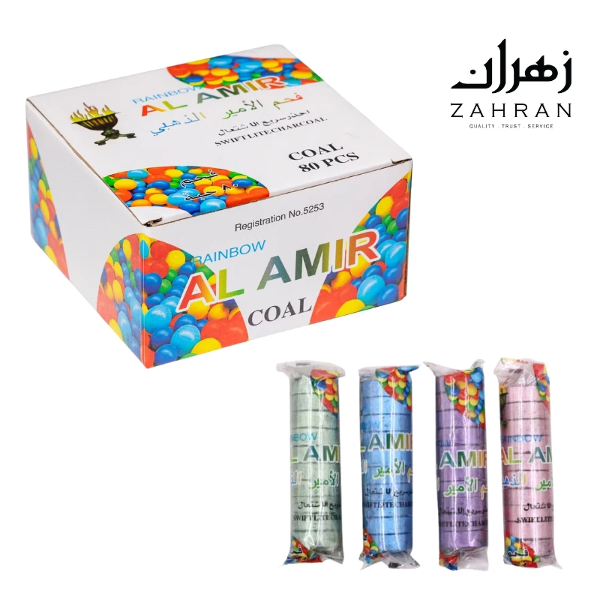 Rainbow Al Amir Charcoal